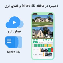 دوربین مداربسته دو لنز خورشیدی اسپیددام مدل Sky Tower IP66