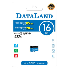 کارت حافظه 16 گیگابایت DataLand | کارت حافظه 16 گیگ | کارت حافظه 16 گیگابایت | 16 گیگ | 16 GB | 16GB Micro SD | کارت حافظه | کارت حافظه میکرو اس دی | میکرو اس دی | MICRO SD | Micro-SD | حافظه مخصوص دوربین | میکرو اس دی ویژه دوربین