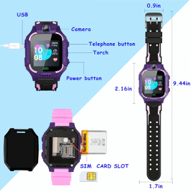 ساعت مچی ردیاب کودک مدل GW830S - Image 3