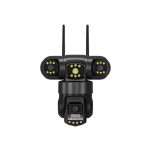 دوربین چرخشی سه موتوره سه لنز سیمکارتی 4G لینک پلاس